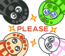 Cute Tortoises Family sticker #9290414