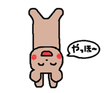 Every day of the Loose rabbit and kuma sticker #9290603