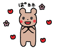 Every day of the Loose rabbit and kuma sticker #9290605