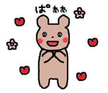 Every day of the Loose rabbit and kuma sticker #9290605