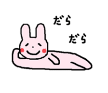 Every day of the Loose rabbit and kuma sticker #9290626