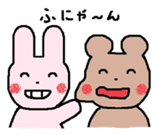 Every day of the Loose rabbit and kuma sticker #9290638