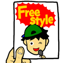 Hiphop Man2 sticker #9291002