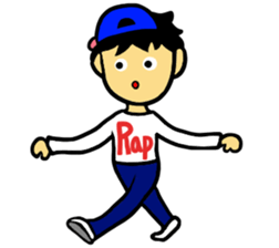 Hiphop Man2 sticker #9291011