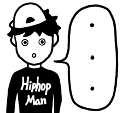 Hiphop Man2 sticker #9291034
