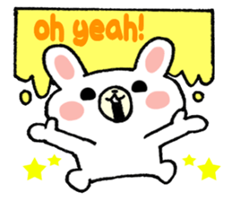 Rabbit Party Rock sticker #9291088