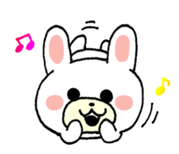 Rabbit Party Rock sticker #9291101