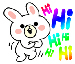 Rabbit Party Rock sticker #9291107
