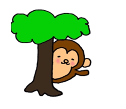 Year of the monkey sticker #9291441