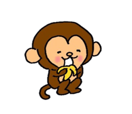 Year of the monkey sticker #9291442