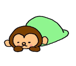 Year of the monkey sticker #9291444