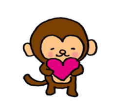 Year of the monkey sticker #9291445