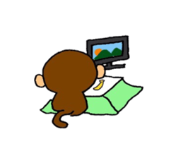 Year of the monkey sticker #9291451