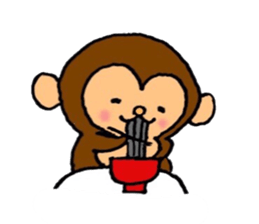 Year of the monkey sticker #9291452