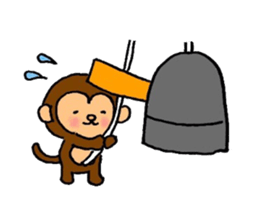 Year of the monkey sticker #9291453