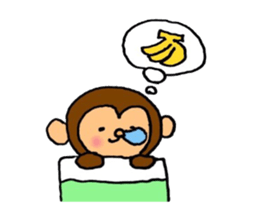 Year of the monkey sticker #9291454