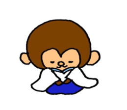 Year of the monkey sticker #9291456