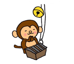 Year of the monkey sticker #9291458