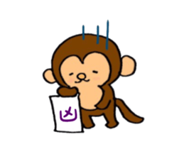Year of the monkey sticker #9291460