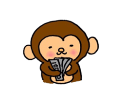 Year of the monkey sticker #9291465