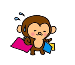 Year of the monkey sticker #9291467