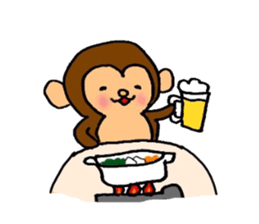 Year of the monkey sticker #9291469