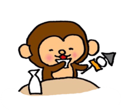 Year of the monkey sticker #9291470