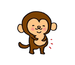 Year of the monkey sticker #9291471