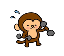 Year of the monkey sticker #9291473