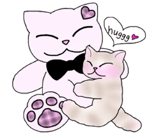 kawaii meow sticker #9291483