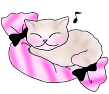 kawaii meow sticker #9291487