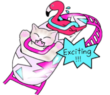 kawaii meow sticker #9291500