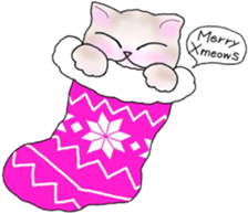 kawaii meow sticker #9291506