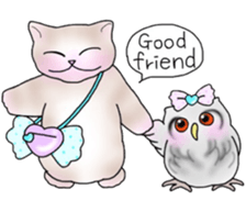 kawaii meow sticker #9291507