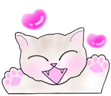 kawaii meow sticker #9291511