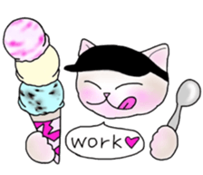 kawaii meow sticker #9291515