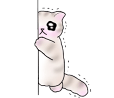 kawaii meow sticker #9291516