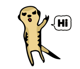 Meerkat Runa sticker #9291800