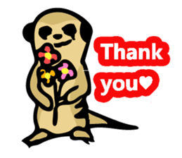 Meerkat Runa sticker #9291801