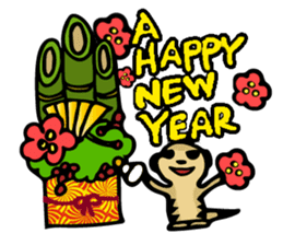 Meerkat Runa sticker #9291803