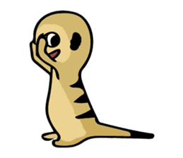 Meerkat Runa sticker #9291806