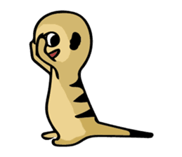 Meerkat Runa sticker #9291806
