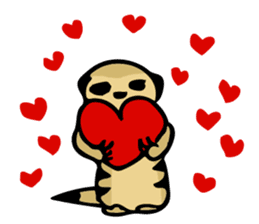 Meerkat Runa sticker #9291815