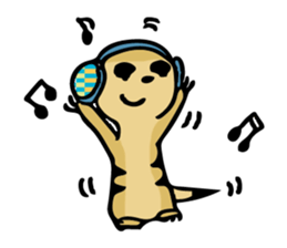Meerkat Runa sticker #9291820