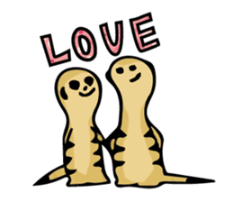 Meerkat Runa sticker #9291822