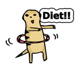 Meerkat Runa sticker #9291826