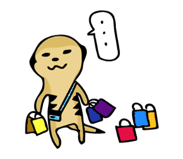 Meerkat Runa sticker #9291827