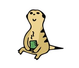 Meerkat Runa sticker #9291828