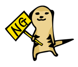 Meerkat Runa sticker #9291832