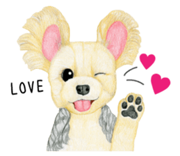 Yorkie Sticker 3  ! sticker #9291920